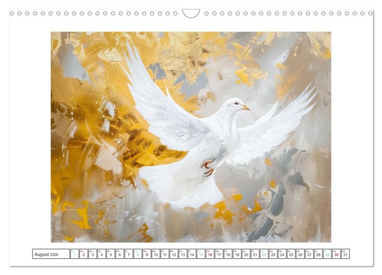 Produktbild: Die Sprache des Friedens (Wandkalender 2026 DIN A3 quer), CALVENDO Monatskalender