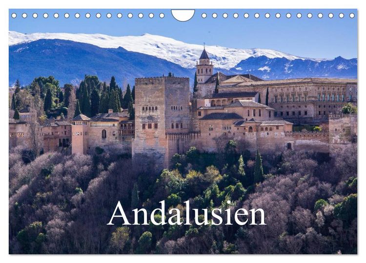 Produktbild: Andalusien (Wandkalender 2026 DIN A4 quer), CALVENDO Monatskalender