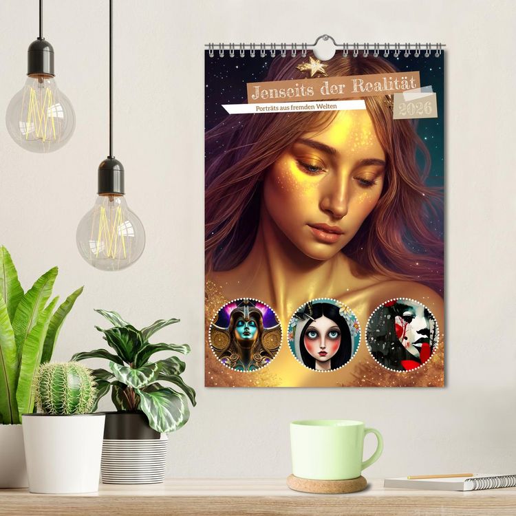 Produktbild: Jenseits der Realit&auml;t (Wandkalender 2026 DIN A4 hoch), CALVENDO Monatskalender