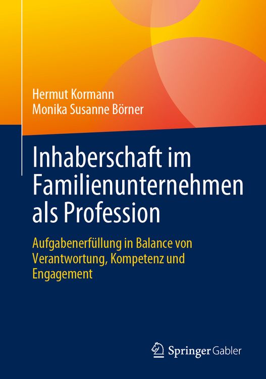 Produktbild: Inhaberschaft im Familienunternehmen als Profession