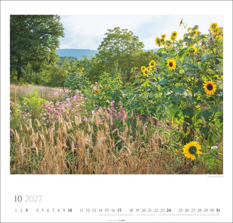 Produktbild: Bauerng&auml;rten Kalender 2027