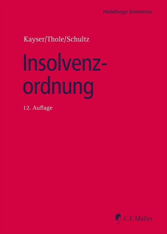 Produktbild: Insolvenzordnung