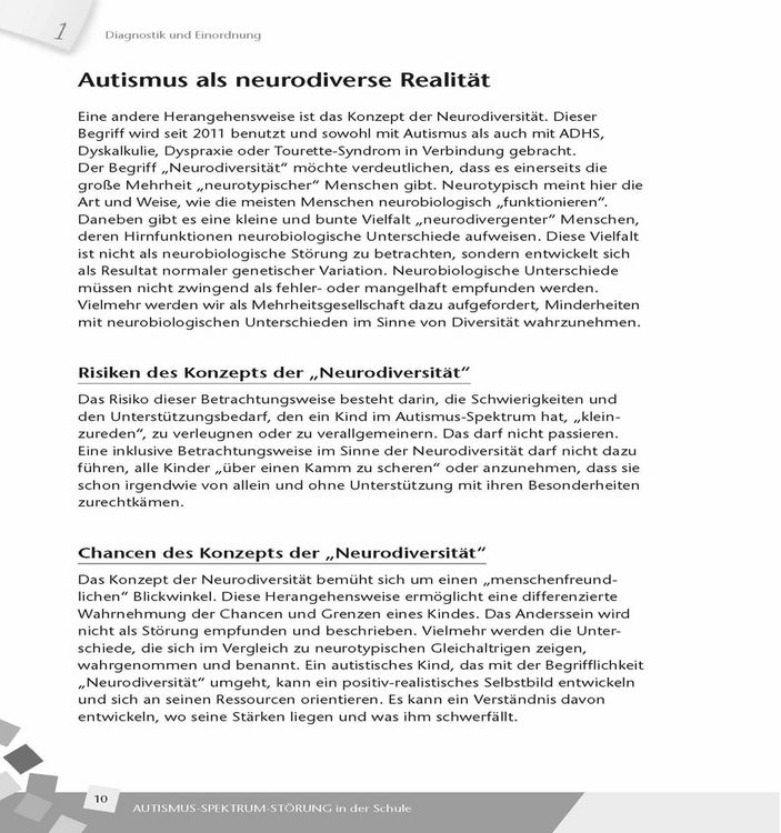 Produktbild: Autismus-Spektrum-St&ouml;rung in der Schule