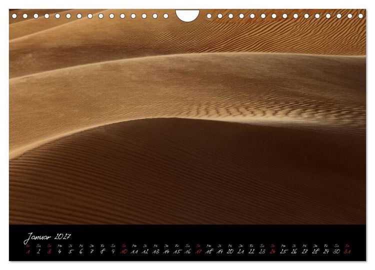 Produktbild: Faszination W&uuml;ste (Wandkalender 2027 DIN A4 quer), CALVENDO Monatskalender