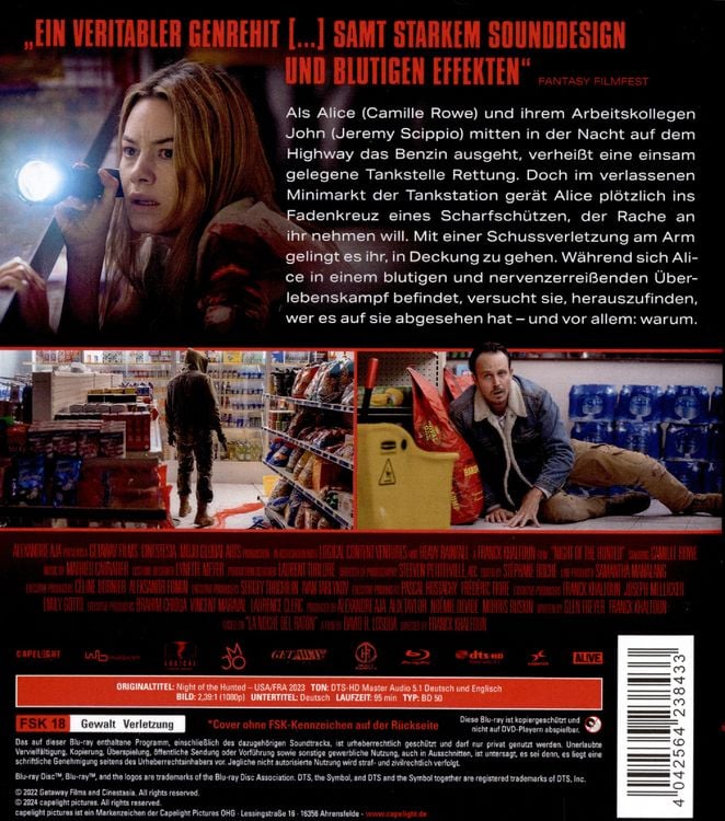 Produktbild: Night of the Hunted