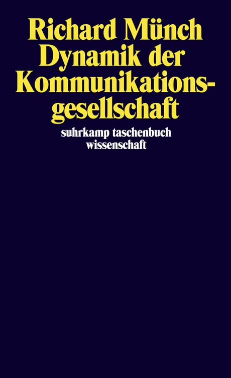 Produktbild: Dynamik der Kommunikationsgesellschaft