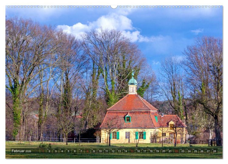Produktbild: Moritzburg mit Schlossansichten (Wandkalender 2026 DIN A2 quer), CALVENDO Monatskalender