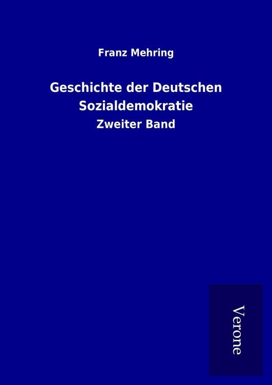 Produktbild: Geschichte der Deutschen Sozialdemokratie