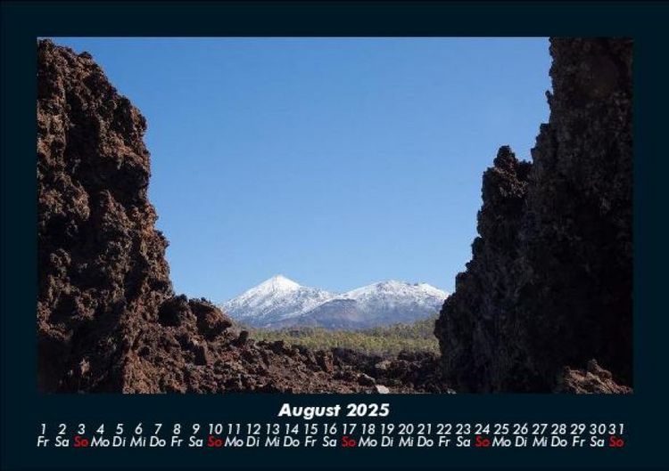 Produktbild: Bergige Welten 2025 Fotokalender DIN A5