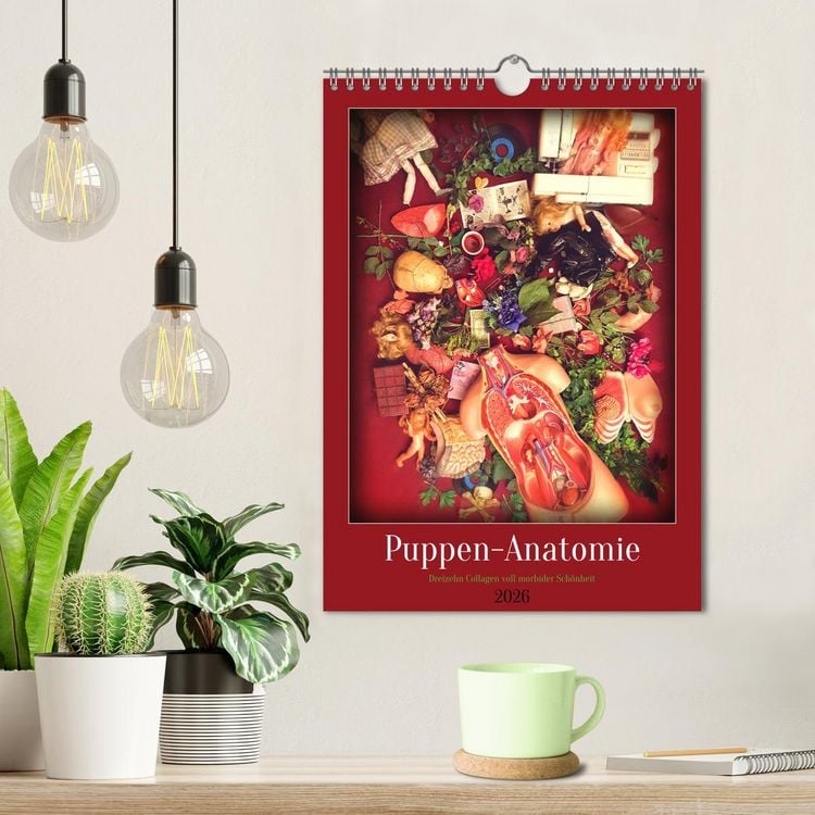 Produktbild: Puppen-Anatomie (Wandkalender 2026 DIN A4 hoch), CALVENDO Monatskalender