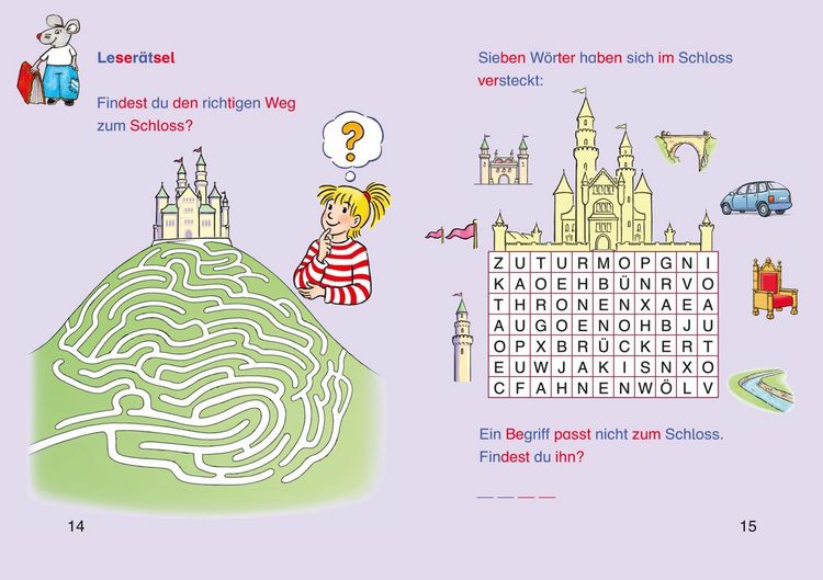 Produktbild: LESEMAUS zum Lesenlernen Sammelb&auml;nde: Die sch&ouml;nsten Prinzessinnen-Silben-Geschichten