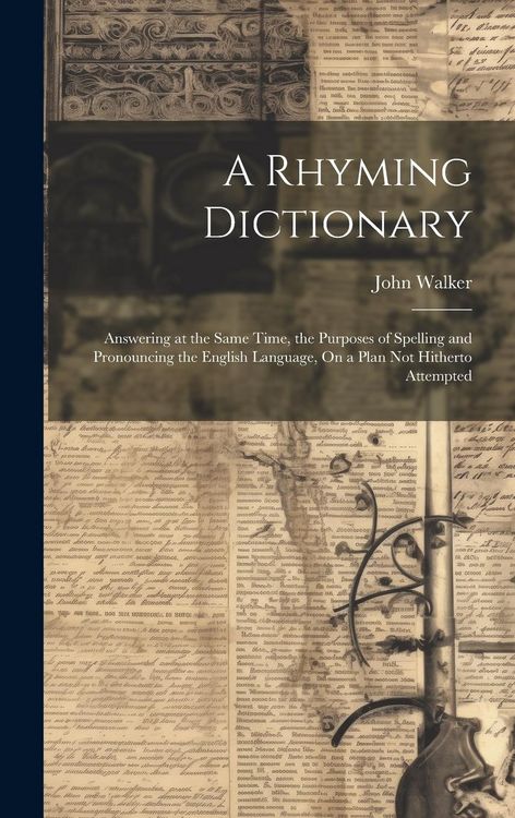 Produktbild: A Rhyming Dictionary