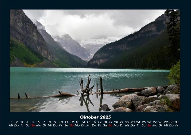 Produktbild: Landschaftskalender 2025 Fotokalender DIN A4