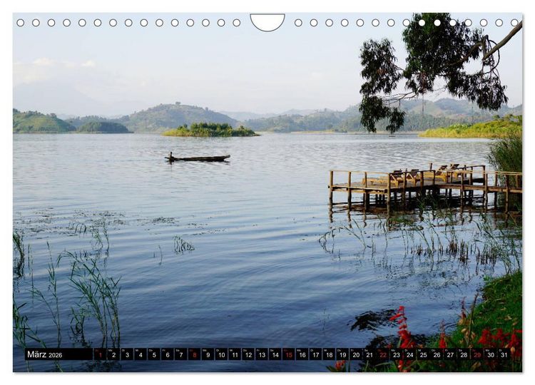 Produktbild: Afrikas Perle Uganda (Wandkalender 2026 DIN A4 quer), CALVENDO Monatskalender
