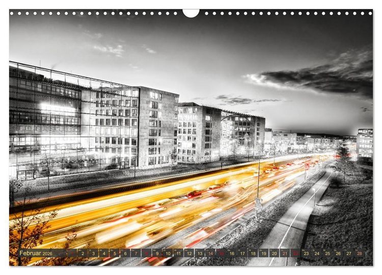 Produktbild: Malerisches Stuttgart (Wandkalender 2026 DIN A3 quer), CALVENDO Monatskalender