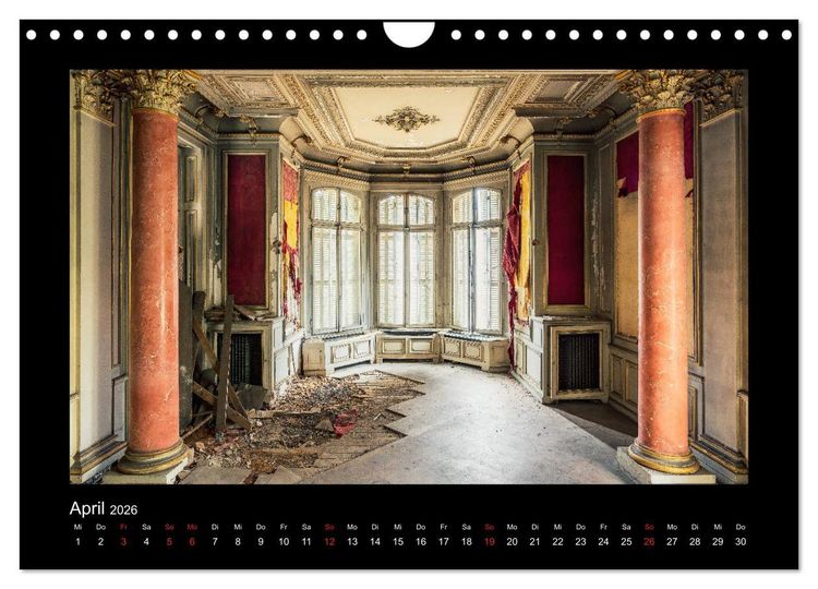 Produktbild: Die Sch&ouml;nheit des Verfalls - Lost Places (Wandkalender 2026 DIN A4 quer), CALVENDO Monatskalender