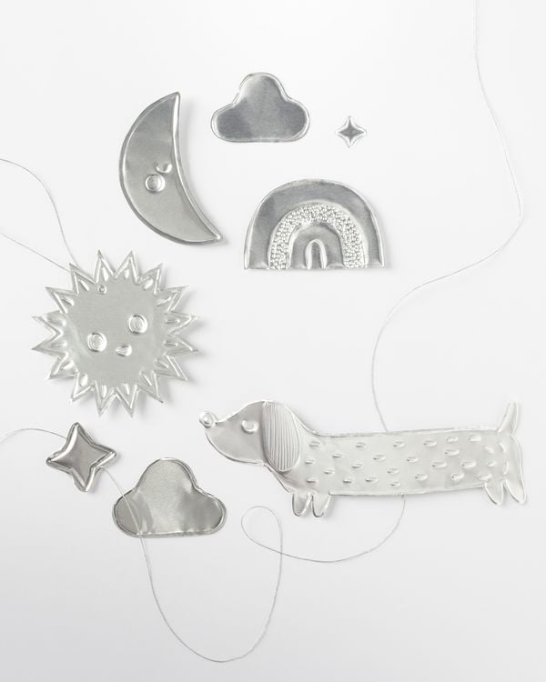 Produktbild: FOLIA Bastelartikel Pr&auml;gefolienmappe 70, 18,5x29cm, 3 Blatt, silber