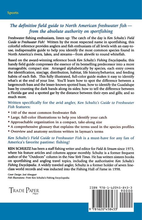 Produktbild: Ken Schultz's Field Guide to Freshwater Fish