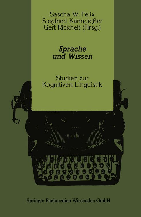 Produktbild: Sprache und Wissen
