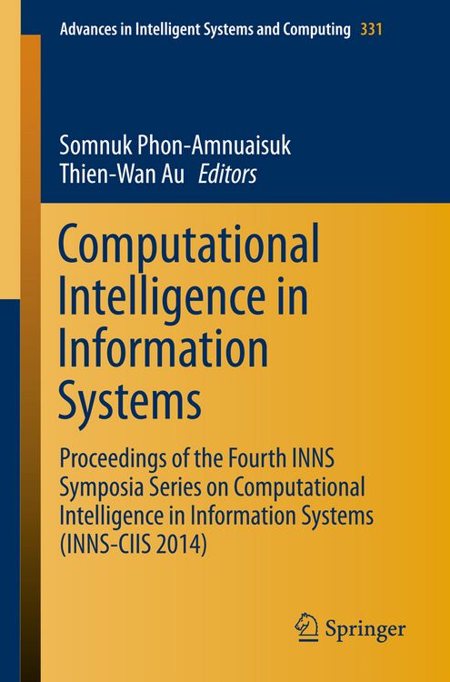Produktbild: Computational Intelligence in Information Systems