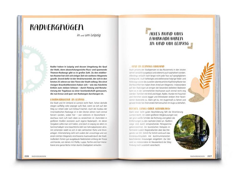 Produktbild: KOMPASS Radvergn&uuml;gen in und um Leipzig