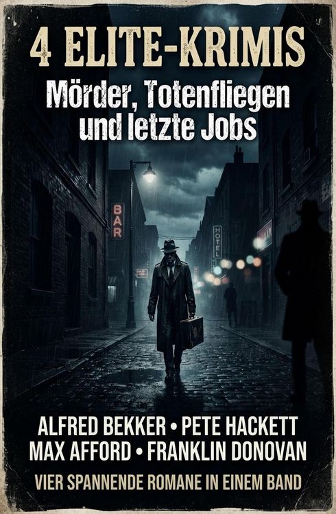 Produktbild: 4 Elite-Krimis: M&ouml;rder, Totenfliegen und letzte Jobs