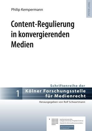 Produktbild: Content-Regulierung in konvergierenden Medien