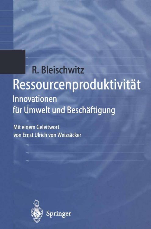 Produktbild: Ressourcenproduktivit&auml;t