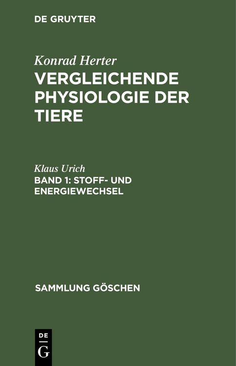 Produktbild: Stoff- und Energiewechsel
