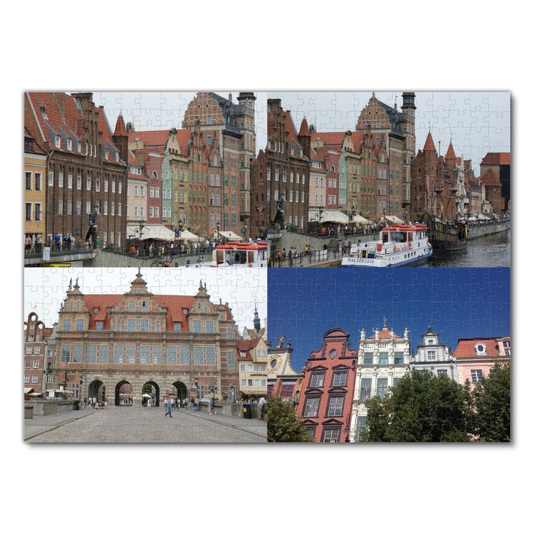 Produktbild: Lais Puzzle Collage Danzig 500 Teile