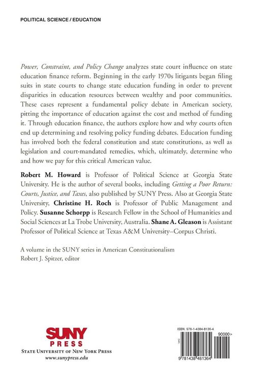 Produktbild: Power, Constraint, and Policy Change