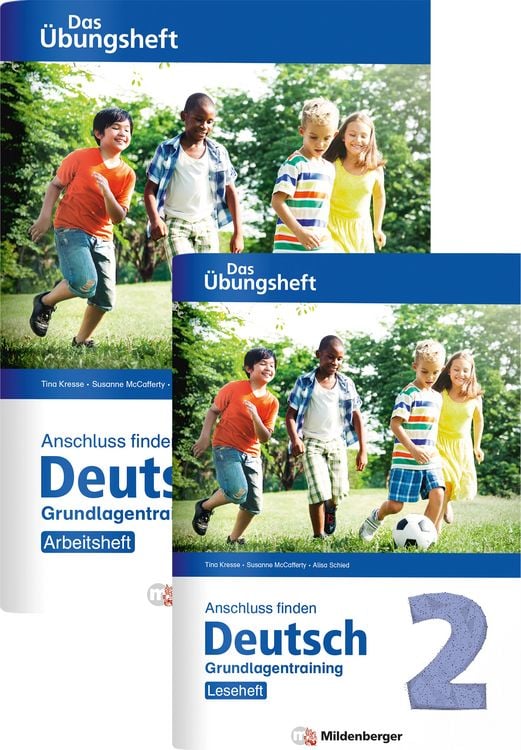 Produktbild: Anschluss finden Deutsch 2 - Das &Uuml;bungsheft - Grundlagentraining: Leseheft und Arbeitsheft