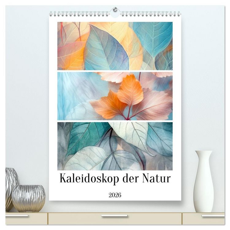 Produktbild: Kaleidoskop der Natur (hochwertiger Premium Wandkalender 2026 DIN A2 hoch), Kunstdruck in Hochglanz