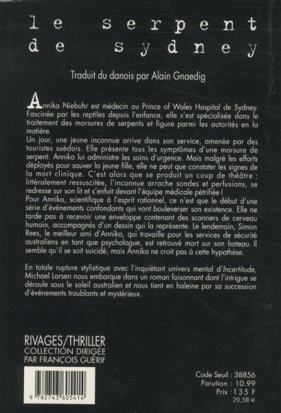 Produktbild: Le Serpent de Sidney