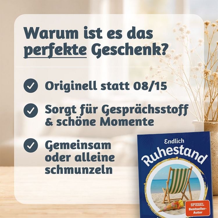 Produktbild: Endlich Ruhestand &ndash; Man lernt nie aus