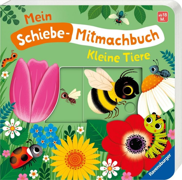 Produktbild: Mein Schiebe-Mitmachbuch - Kleine Tiere