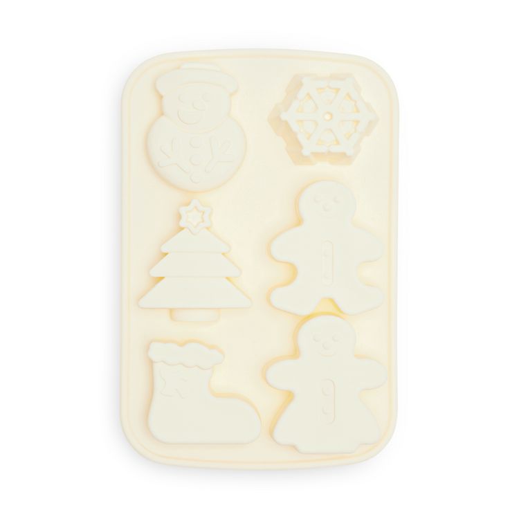 Produktbild: Silikonform Weihnachtliche Motive