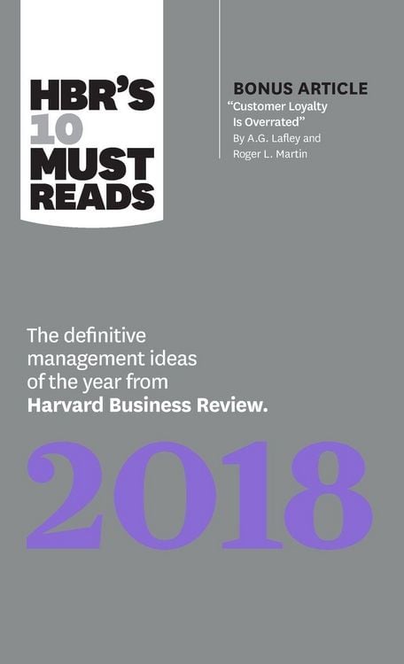 Produktbild: HBR's 10 Must Reads 2018