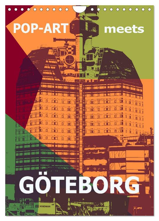 Produktbild: POP-ART meets G&ouml;teborg (Wandkalender 2026 DIN A4 hoch), CALVENDO Monatskalender