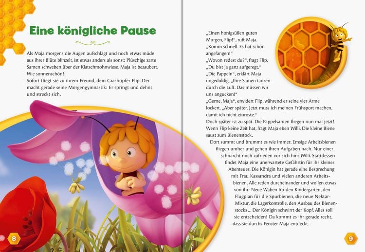 Produktbild: Die Biene Maja - Die sch&ouml;nsten Geschichten zum Vorlesen