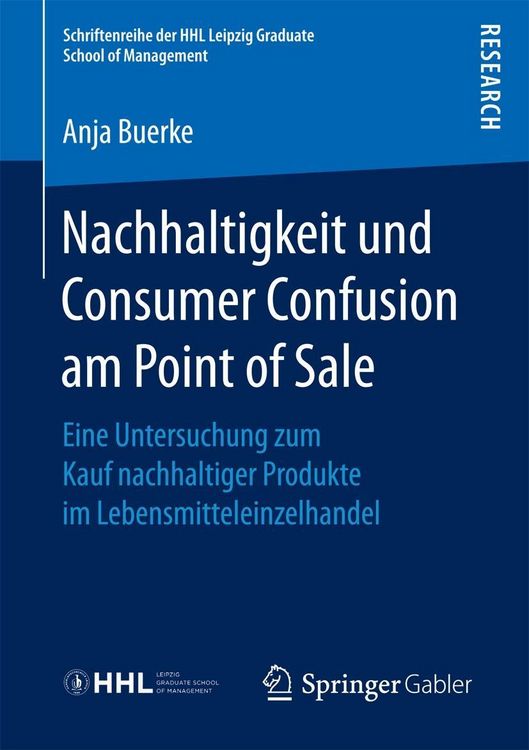 Produktbild: Nachhaltigkeit und Consumer Confusion am Point of Sale