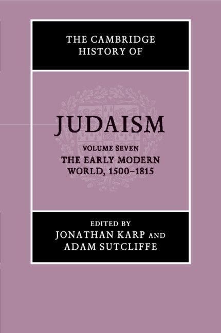 Produktbild: The Cambridge History of Judaism