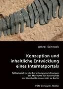 Produktbild: Konzeption und inhaltliche Entwicklung eines Internetportals