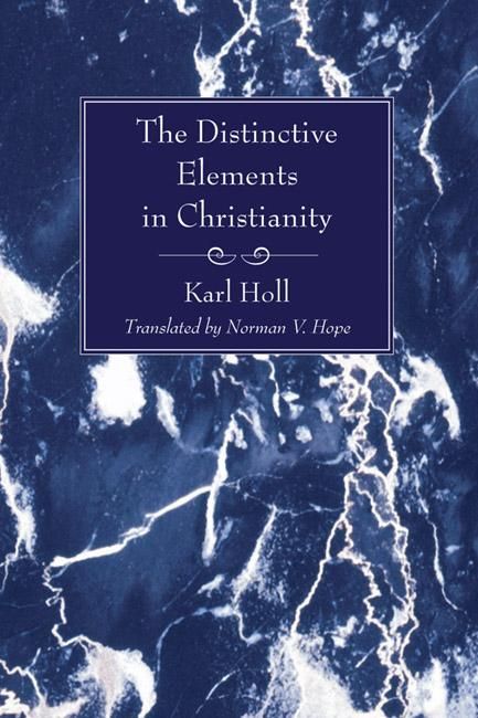 Produktbild: The Distinctive Elements in Christianity