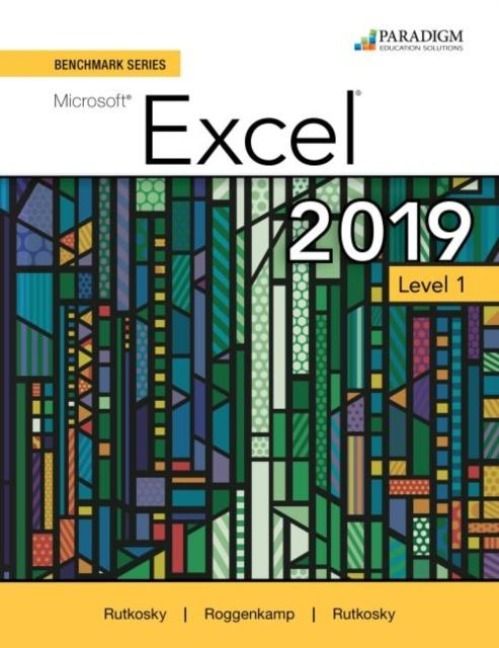 Produktbild: Roggenkamp, A: Benchmark Series: Microsoft Excel 2019 Level