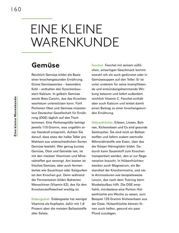 Produktbild: Ern&auml;hrung f&uuml;r starke Knochen gegen Osteoporose