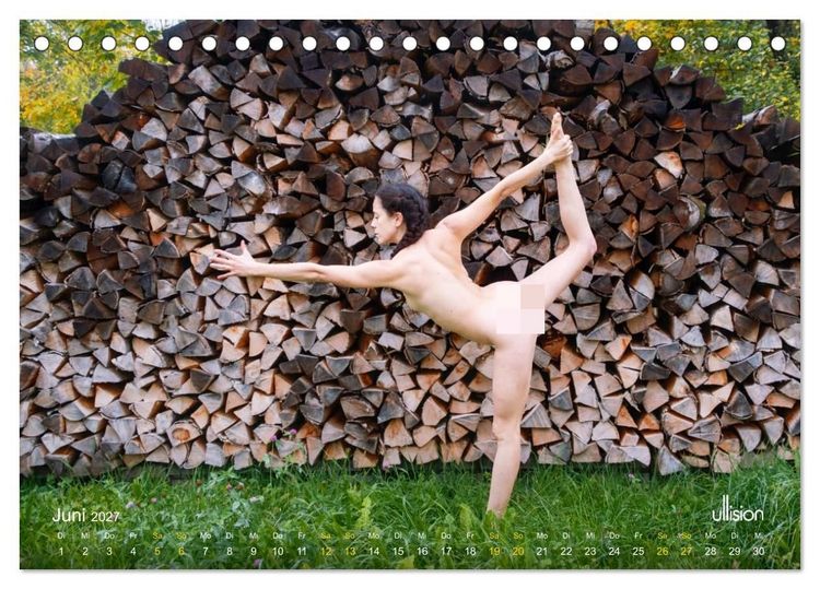 Produktbild: YOGA - naturverbunden (Tischkalender 2027 DIN A5 quer), CALVENDO Monatskalender