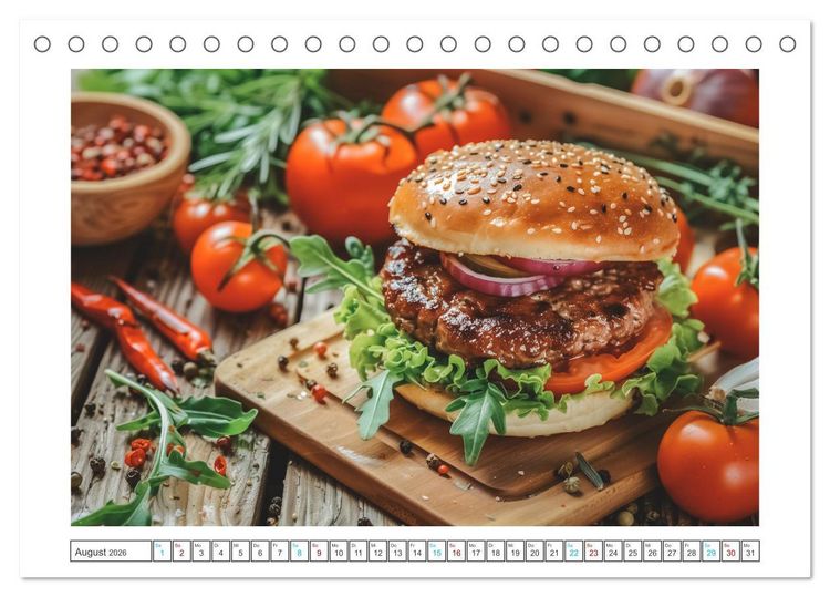 Produktbild: Hackfleisch-K&uuml;che (Tischkalender 2026 DIN A5 quer), CALVENDO Monatskalender