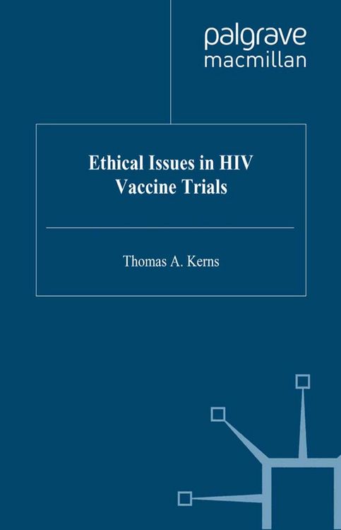 Produktbild: Ethical Issues in HIV Vaccine Trials