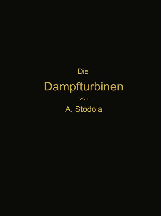 Produktbild: Die Dampfturbinen